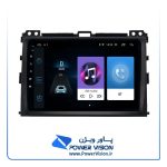 دی وی دی فابریک تویوتا پرادو 2008 اسمارت | مانیتور فابریک اندروید تویوتا پرادو 2008 | پاور ویژن
