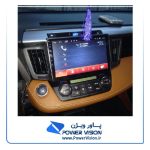 دی وی دی فابریک تویوتا RAV4 اسمارت | مانیتور اندروید راو 4 | پاور ویژن