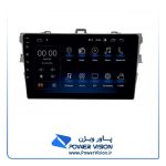 دی وی دی فابریک تویوتا کرولا 2009 اسمارت | مانیتور اندروید کرولا 2009 | مانیتور کرولا 2009 |پاور ویژن