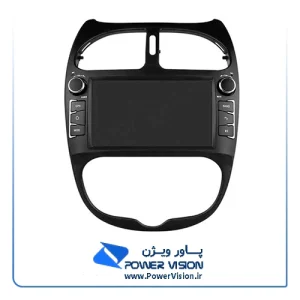 مانیتور 8 اینچ خودرو 206 سیم کارت خور 8 هسته رم ۶ حافظه۱۲۸ اسمارت