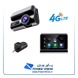 دوربین ثبت وقایع 2 دوربین سیم کارتی مدل p85 ریجستر شده کیفیت 2k