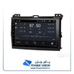 دی وی دی فابریک تویوتا پرادو 2008 اسمارت | مانیتور فابریک اندروید تویوتا پرادو 2008 | پاور ویژن